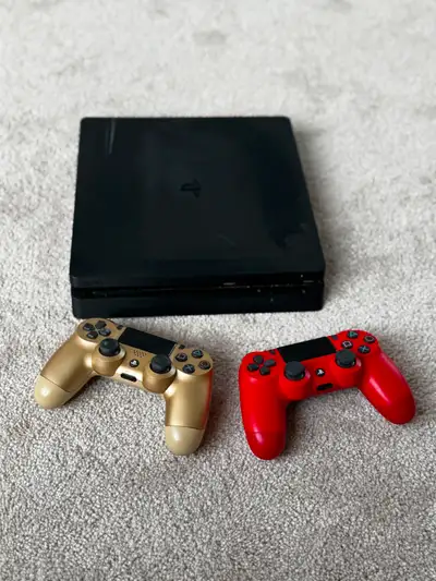 PlayStation 4 + 2 Controllers – Excellent Condition, View more