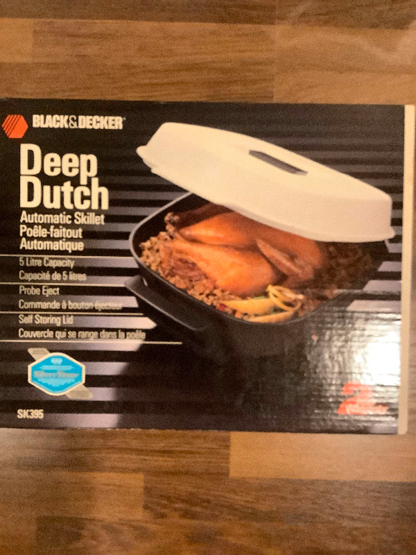 Black & Decker Deep Dutch Automatic Skillet in Microwaves & Cookers in Leamington