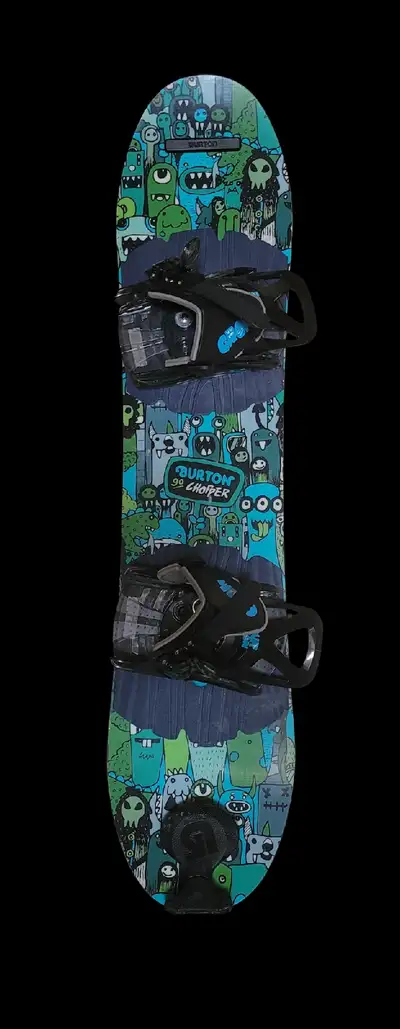 Burton Snowboard and boots for Kids (used), View more