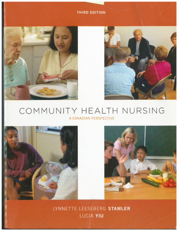 Community Health Nursing 3E Stamler 9780132455657 in Textbooks in Mississauga / Peel Region