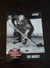 1992-93 Score Hockey Rocket Richard NNO Insert Card Set