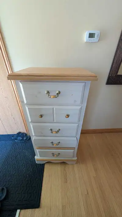 tall dresser with 5 drawers , View more