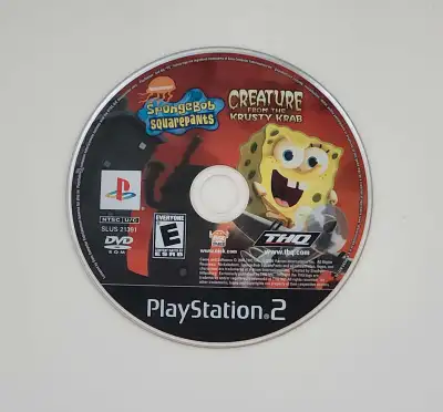 Creature from the Krusty Krab (PS2) (USED) (LOOSE) (NOT TESTED), View more