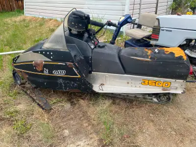 1970s skidoo needs some tlc