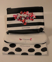 SEPHORA Accessory Make-up Bags - LOT of 3