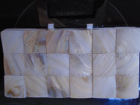 NEW - NEVER USED Shell Clutch Purse 9.5 x 5 Inches $20.