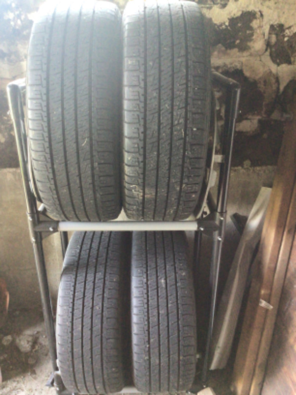4 tires 205/55R16 Goodyear Assurance Maxlife with rims in Tires & Rims in Ottawa - Image 3
