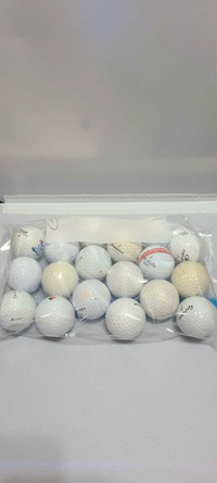 18 used  golf balls $10 