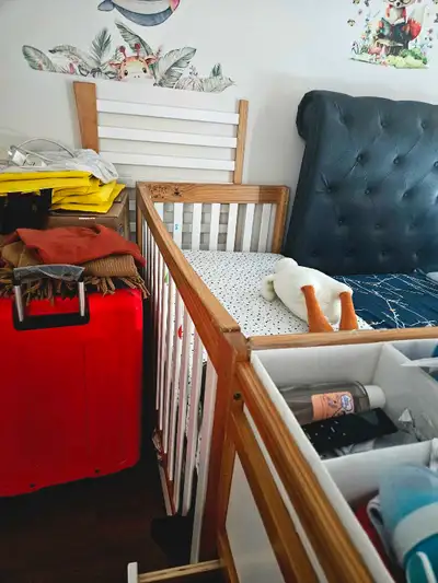 For Sale: Graco Remi 4-in-1 Convertible Crib with Changing Table, View more
