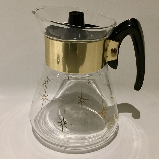 RÉCHAUD CAFETIÈRE COFFEE POT À CAFÉ STARBURST VINTAGE MIDCENTURY dans Art et objets de collection  à Ville de Montréal