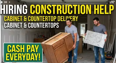 General Work and  Delivery same day pay, View more