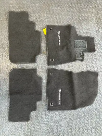 From a 2018 Lexus RX350L. Will break up lot or sell together. -Floor mats are OEM and have never bee...