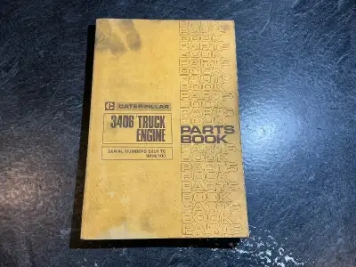 Caterpillar 3406 Truck Diesel Engine Parts Book, View more