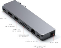 Satechi Pro Hub Max Adapter - USB4 for M2/ M1 MacBook Pro/Air