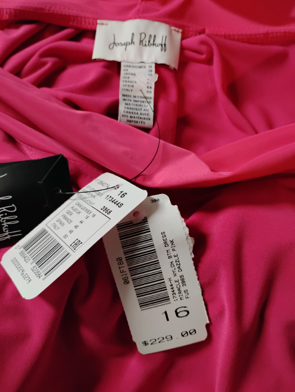 Joseph Riboff size 16 women's dress pink $40 obo in Women's - Dresses & Skirts in City of Halifax - Image 4