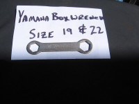YAMAHA 19mm X 22mm 6 point Box Wrench