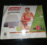 Coleman twin double stacked air bed