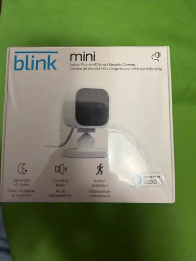 Blink Mini 1080p HD Smart Digital Camera with Motion Sensor new, View more
