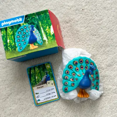 Playmobil Peacock McDonald’s Happy Meal Toy 2026, View more