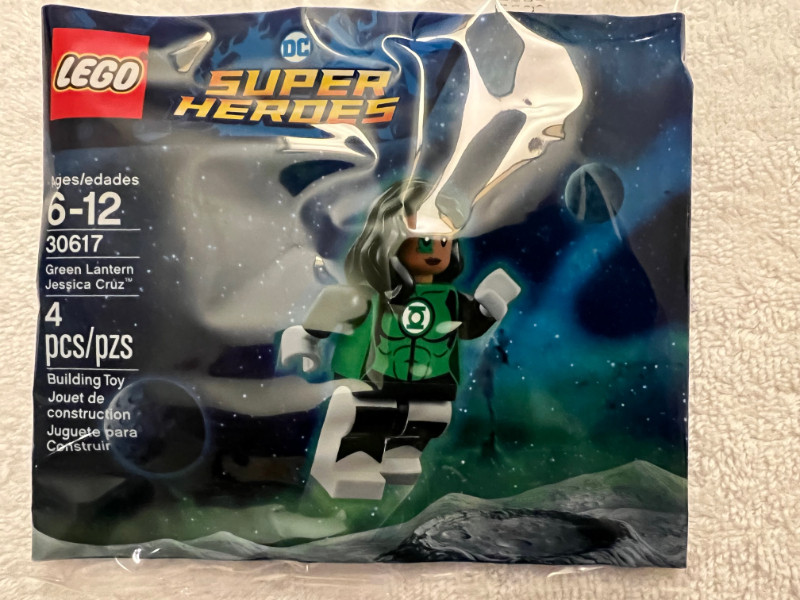 Lego DC 30617 Green Lantern JESSICA CRUZ Polybag NEW HTF