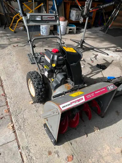 MTD Pro 26 snowblower, View more