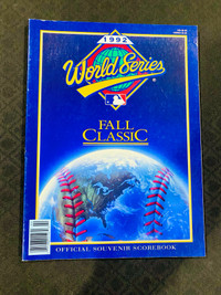 1992 Toronto Blue Jays World Series Fall Classic Magazine