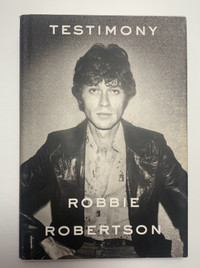 Robbie Robertson - Testimony (Autographed book)