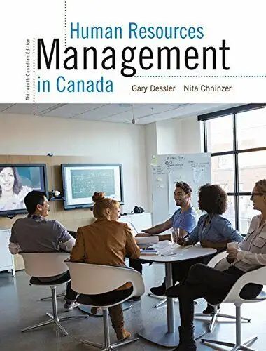 HUMAN RESOURCES MANAGEMENT IN CANADA 13TH EDITION, DESSLER, View more