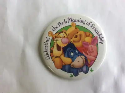 “Celebrating the Pooh Meaning of Friendship” Pin, View more
