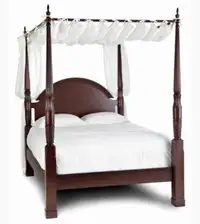 Bombay canopy Queen bed+2nightstands