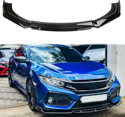 Not Used. Did not fit what I was looking for. JMTBNO Universal Front Lip for Car,Front Bumper Splitt...