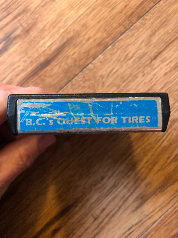 Vintage Game B.C.s Quest For Tires Sierra Atari Coleco Cartridge in Older Generation in Ottawa - Image 3