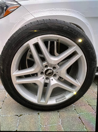 OEM Mercedes-Benz AMG 21” Rims and Tires