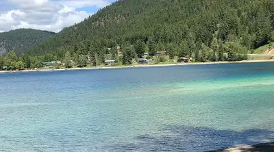 Serviced building lot/ RV lot just steps away from beautiful Allison lake. Lot size approximately 91...