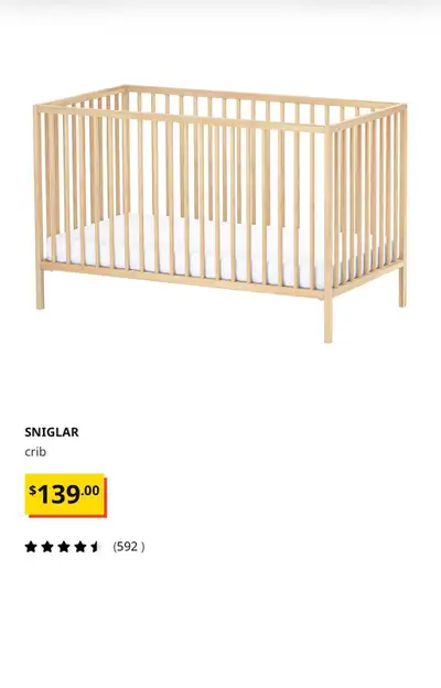 Crib IKEA , View more