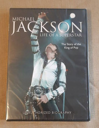 UNOPENED Michael Jackson &quot;Life of a Superstar&quot; DVD