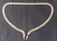 18 karat gold plated 24" inch necklace