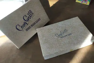 Get both candy boxes for $15. "The Cosy Grill suffered a major fire in June 1954 - during the days o...