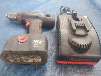 Snap on 1/2' 13mm Cordless Electric Drill Battery Charger 18 V, View more