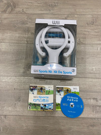 Nintendo Wii sport game with new sealed accessories 
