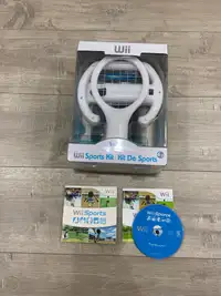 Nintendo Wii sport game with new sealed accessories 
