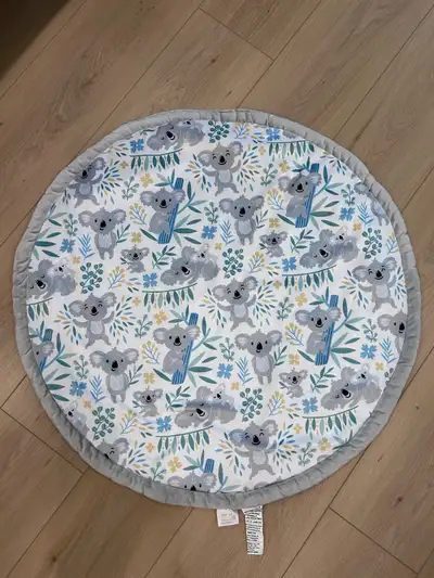 Round Reversible Baby Play Mat Rug 35”, View more