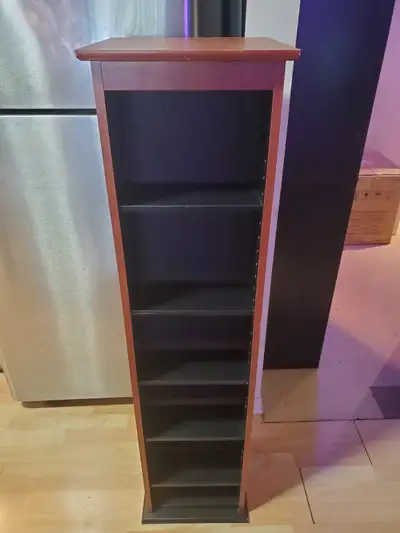 Bibliotheque Rotative 5 Pied Pour Livres/DVD - Rotary Bookshelf, View more