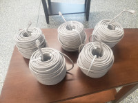 5 New 100ft Lan Cat5e cables