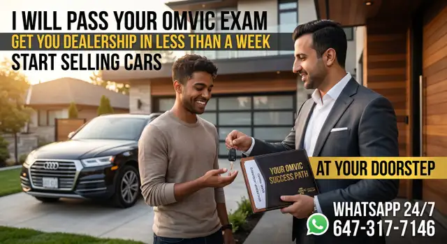 Guaranteed OMVIC Pass & Dealership Setup in Under 7 Days