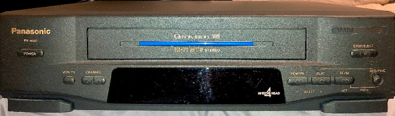 Panasonic - 4 Head Hi-Fi Stereo VHS VCR - Working $40 See Pics for sale  