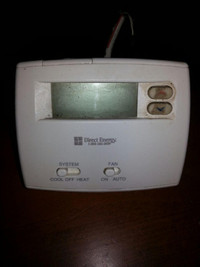 $25. furnace thermostat( non programable )
