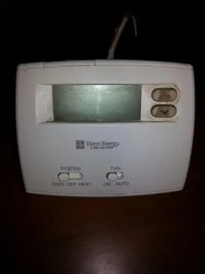 $20. furnace thermostat( non programable ), View more
