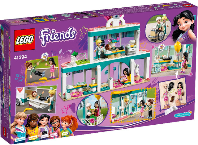 Brand New Sealed LEGO Heartlake City Hospital (41394) in Toys & Games in Windsor Region - Image 2