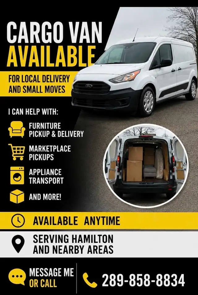 mover van plus Driver starting from 50 $557016891398574081